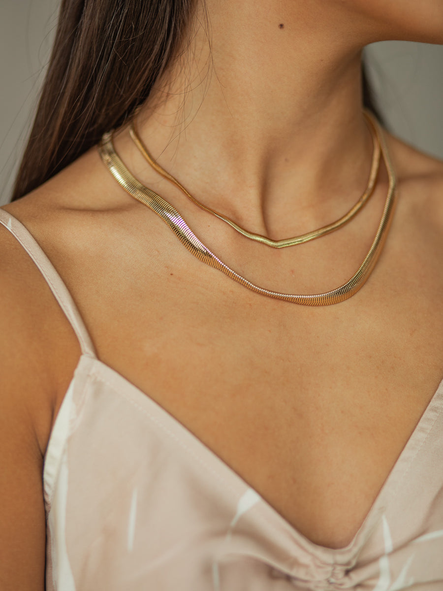 Hazel Snake Chain Necklace