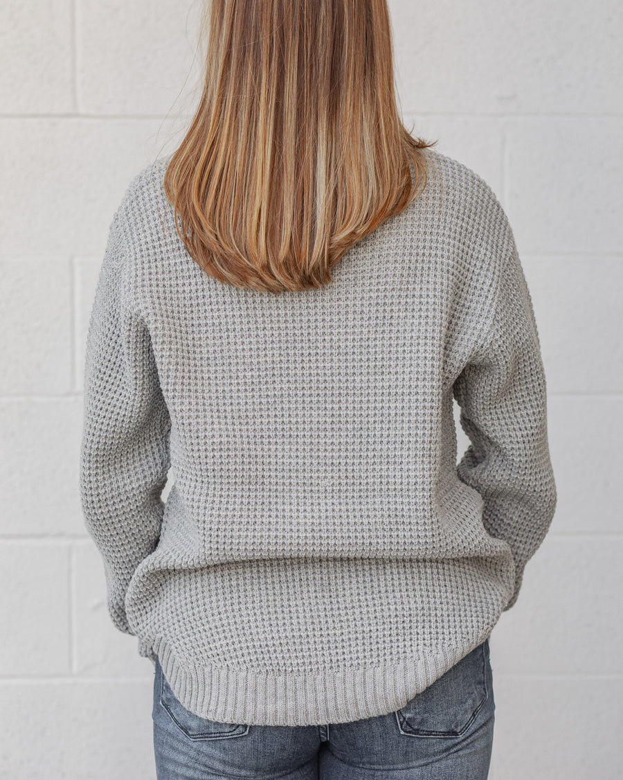 Gazella Waffle Knit Sweater