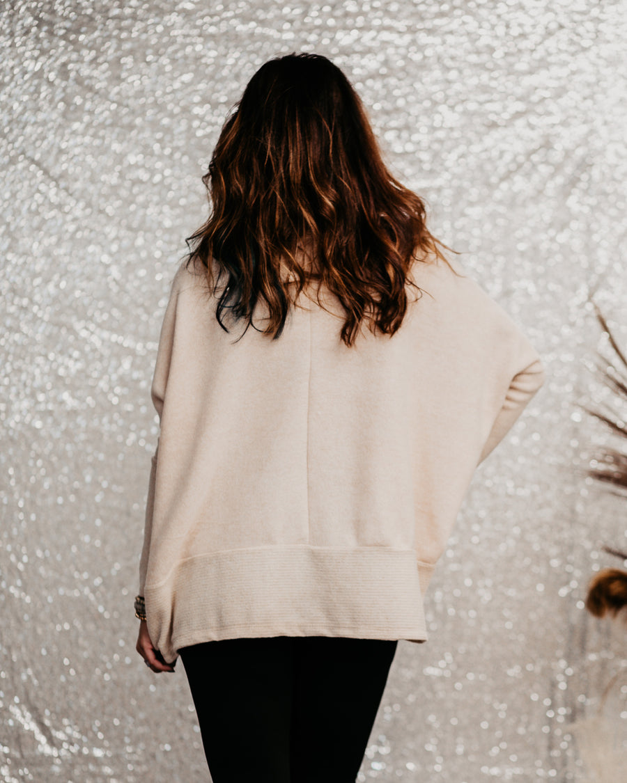 Zahara Turtleneck Fleece Long-sleeve
