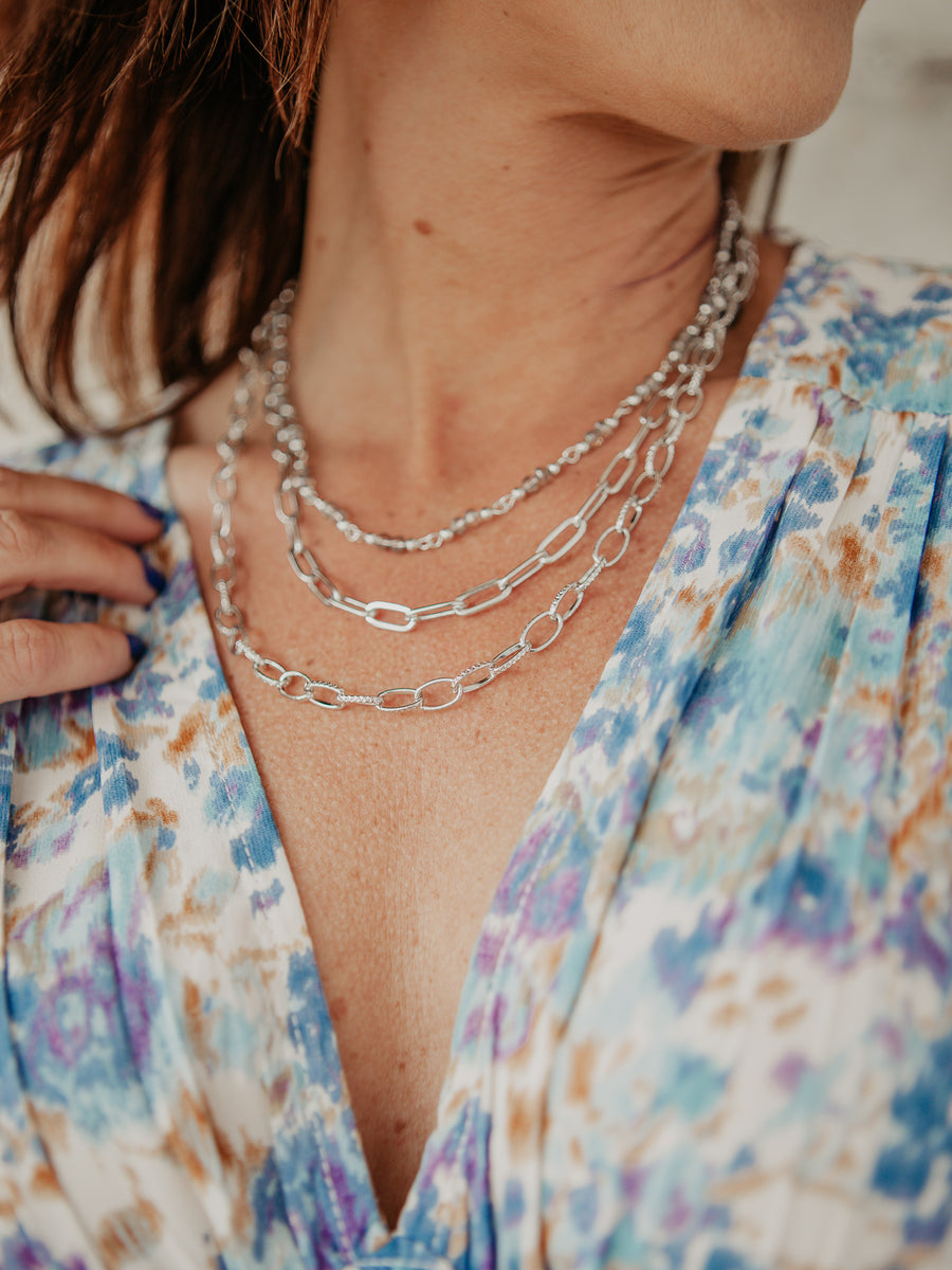 Halley Silver Necklace