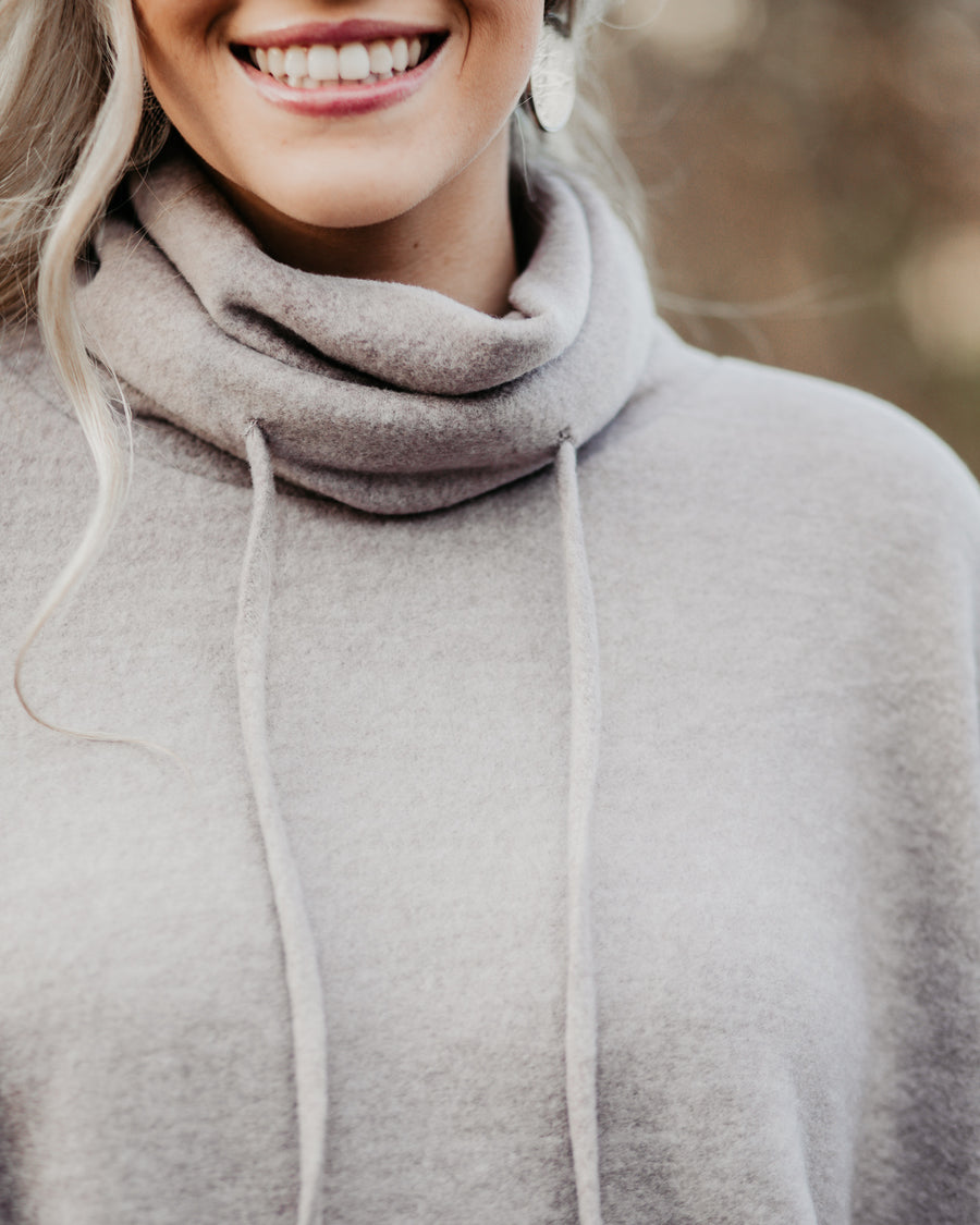 Zahara Turtleneck Fleece Long-sleeve