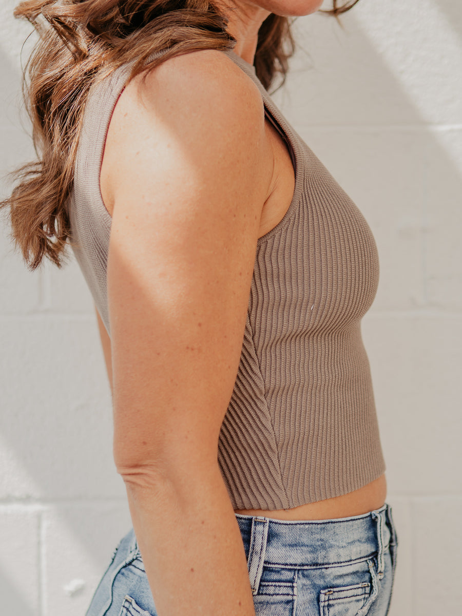 Carrie Ribbed Top