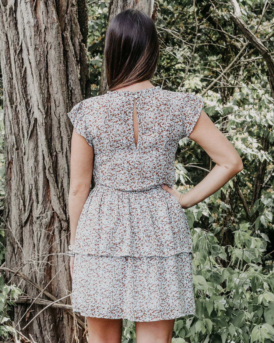 Rebecca Floral Tiered Dress
