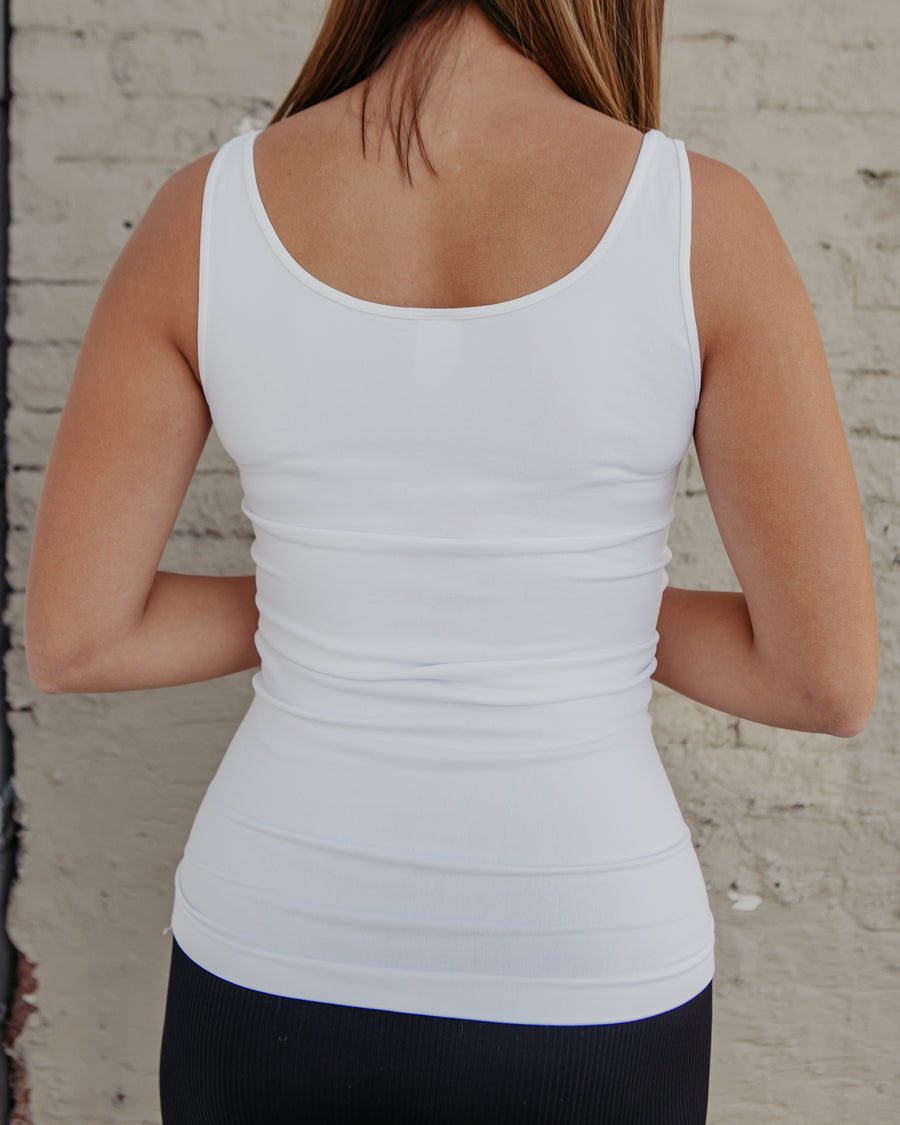 Perfect Fit Layering Tank-Thick Strap