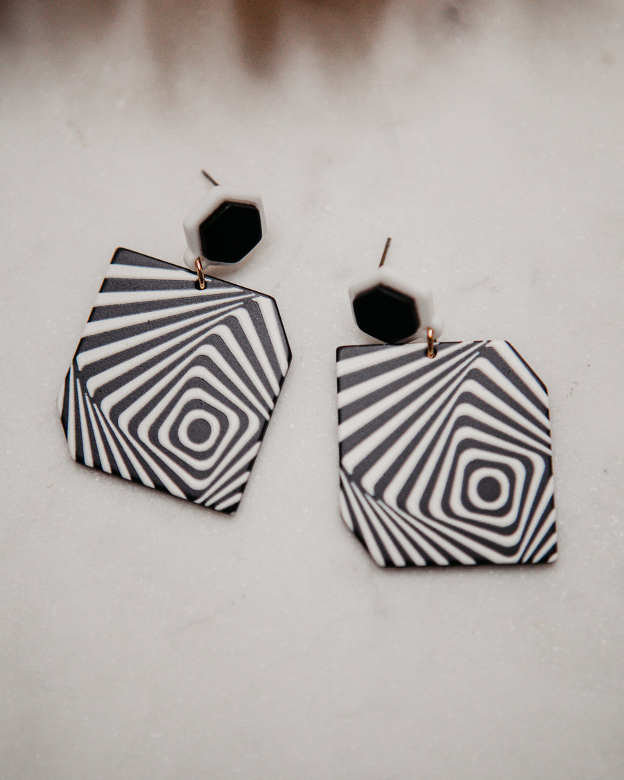 Abstrack Drop Earrings