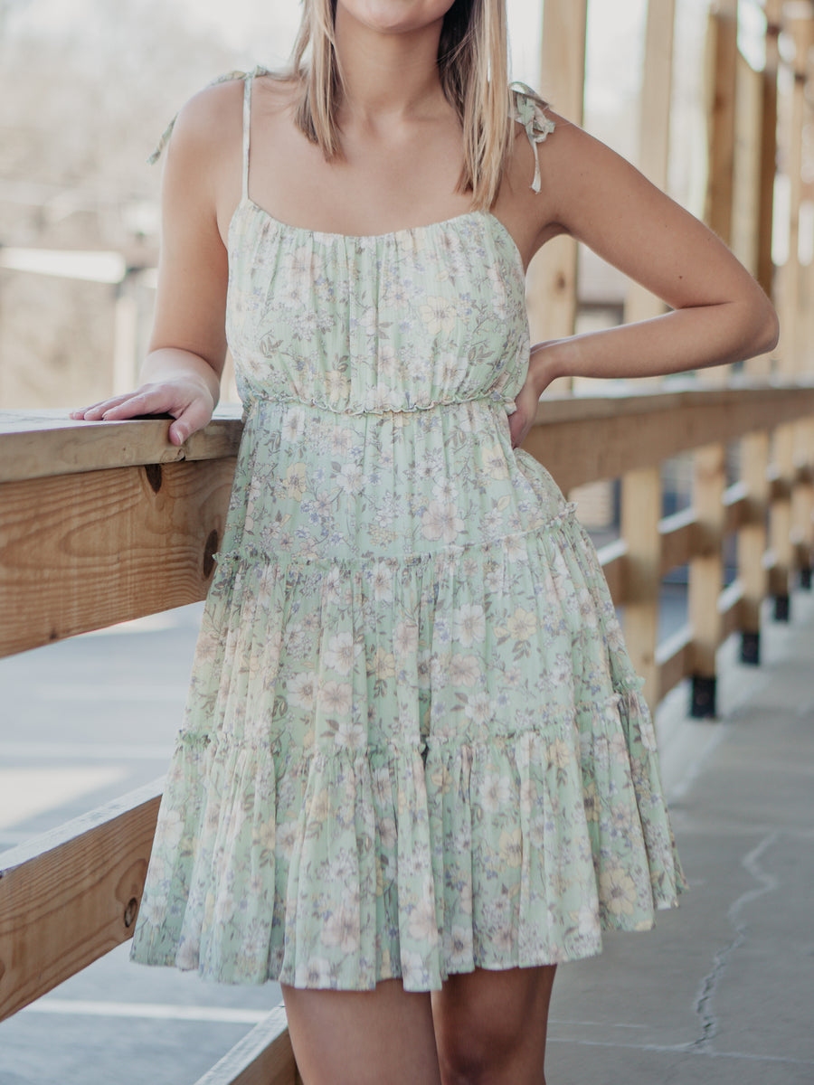 Lana Tiered Mini Dress