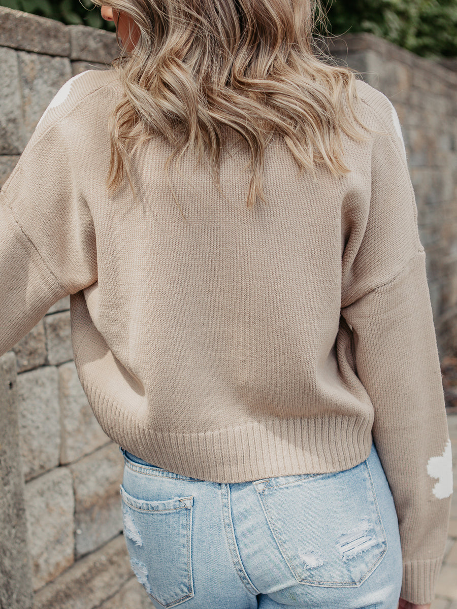 Constance Flower Sweater