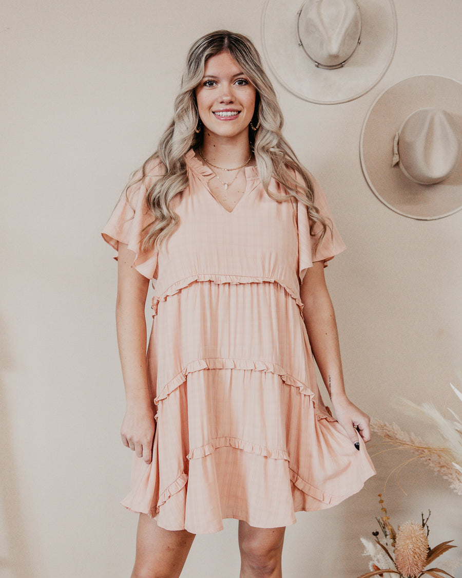 Whitney Relaxed Fit Ruffle Dress