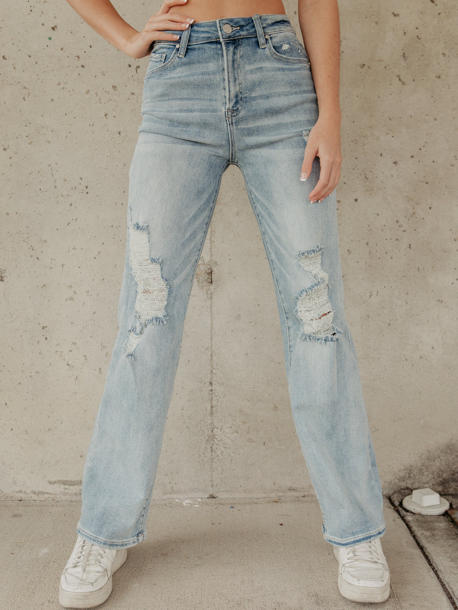 Emerson High Rise Dad Jeans