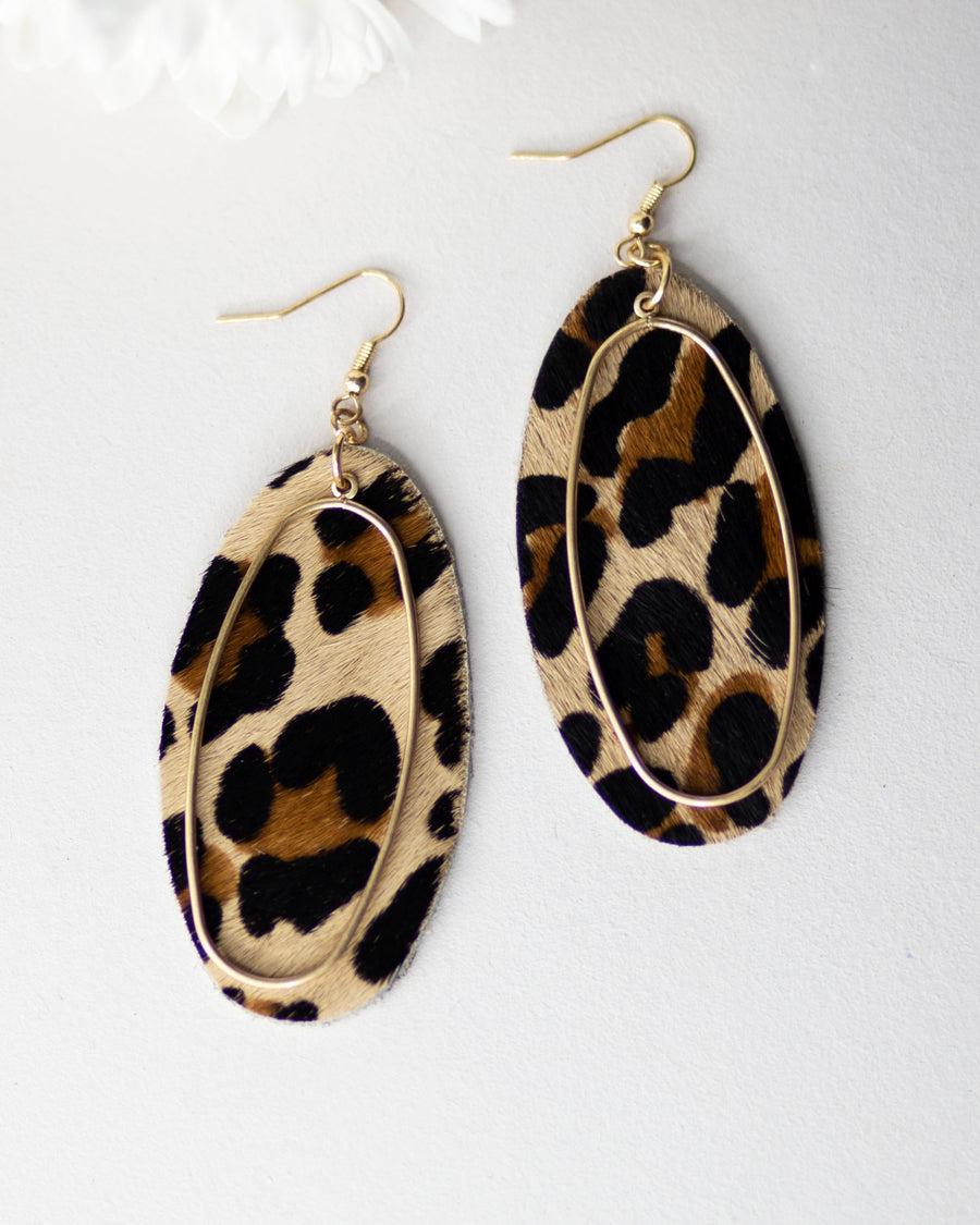 Leopard Print Earrings – Rose & Remington