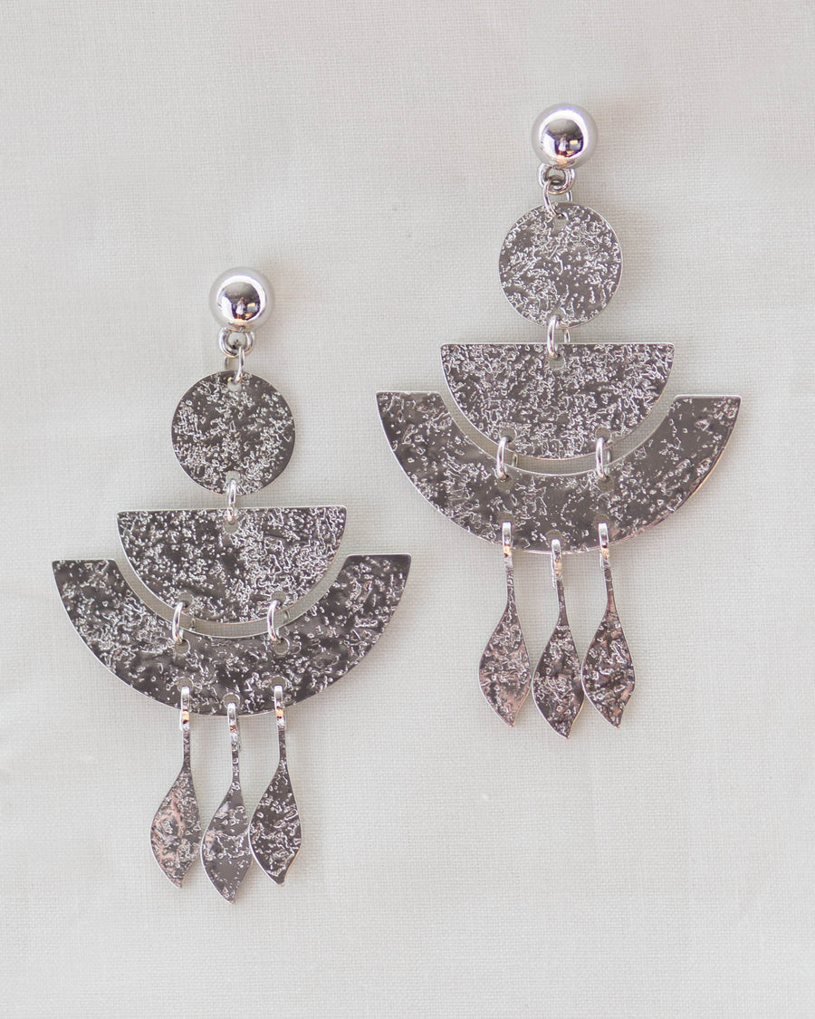 Silver Boho Earrings | Rose & Remington
