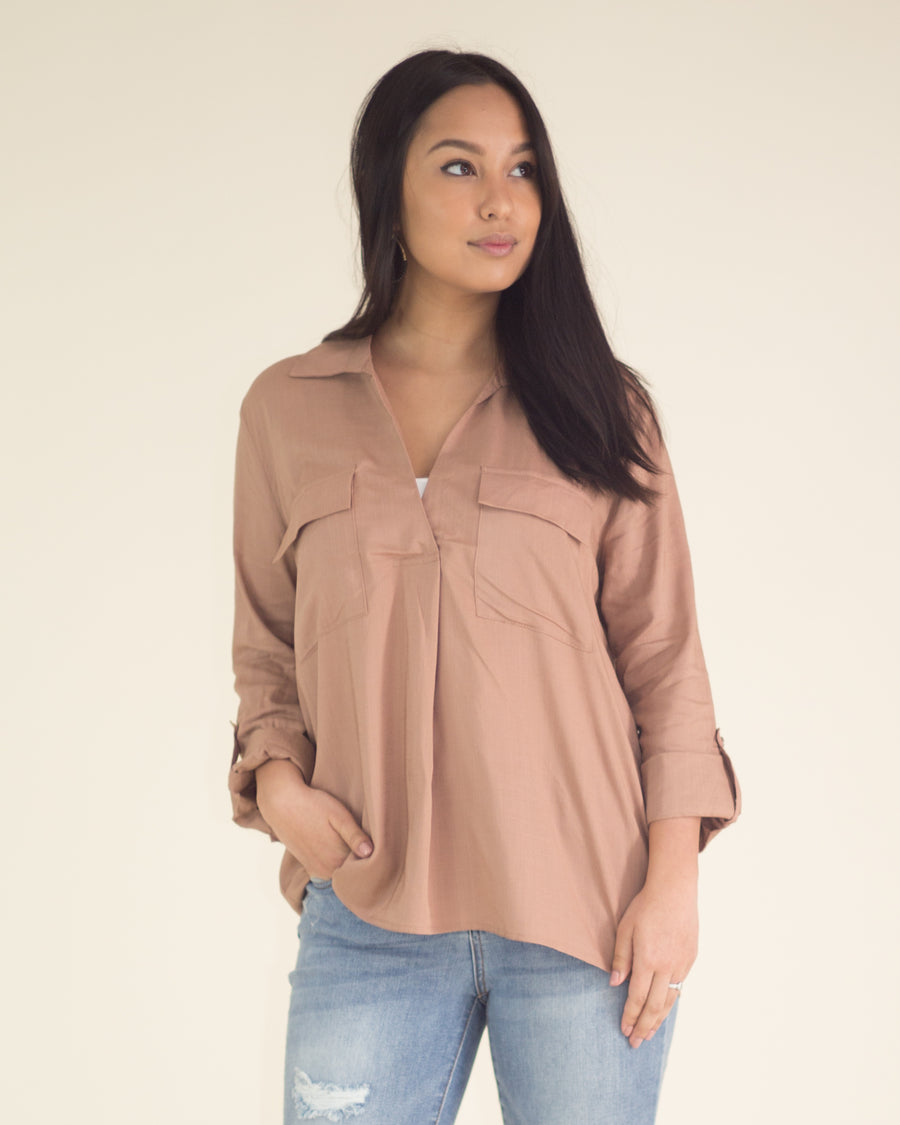 Classic Pocket Front Top