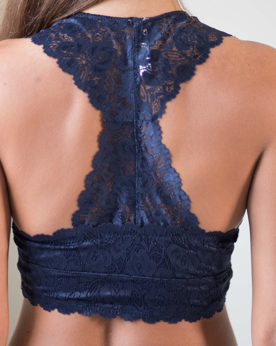 Hourglass Back Lacey Bralette | Rose & Remington